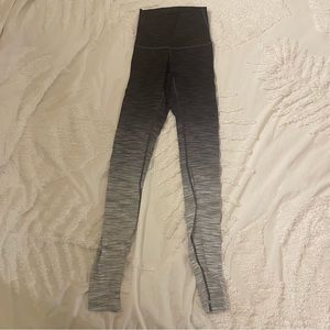 Lululemon Leggings, gradient, size 2